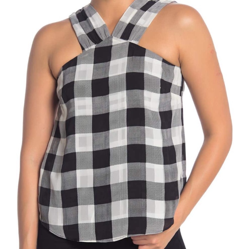 Rah checkered tank top (Xs)